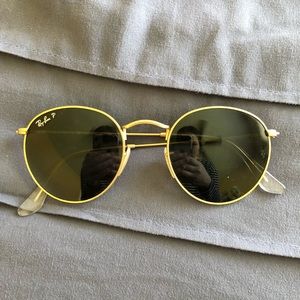 Ray ban round polarized